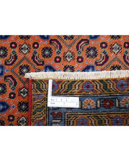 Tabriz 2' 8" X 9' 2" Hand Knotted Wool Rug 2' 8" X 9' 2" (81 X 280) / Peach / Wool