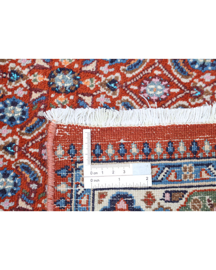 Tabriz 1' 10" X 6' 4" Hand Knotted Wool Rug 1' 10" X 6' 4" (56 X 193) / Red / Wool