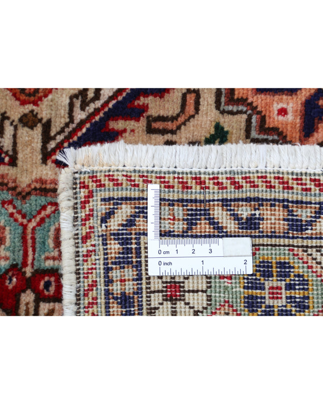 Tabriz 9' 8" X 11' 10" Hand Knotted Wool Rug 9' 8" X 11' 10" (295 X 361) / Beige / Wool