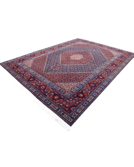 Tabriz 9' 0" X 12' 4" Hand Knotted Wool Rug 9' 0" X 12' 4" (274 X 376) / Blue / Wool