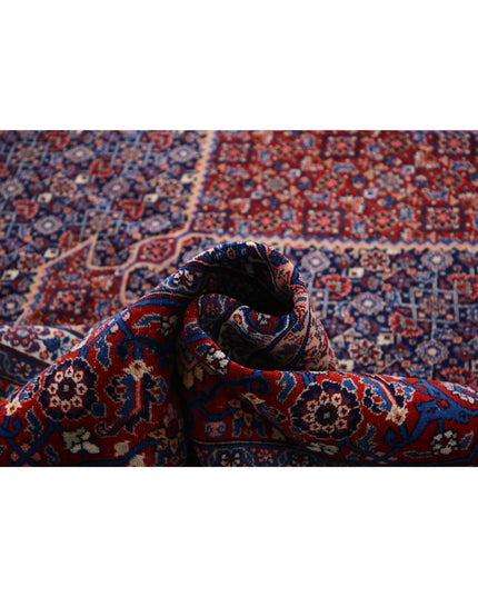 Tabriz 9' 0" X 12' 4" Hand Knotted Wool Rug 9' 0" X 12' 4" (274 X 376) / Blue / Wool