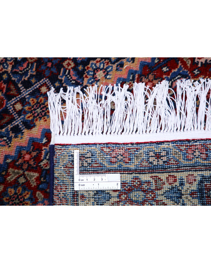 Tabriz 9' 0" X 12' 4" Hand Knotted Wool Rug 9' 0" X 12' 4" (274 X 376) / Blue / Wool