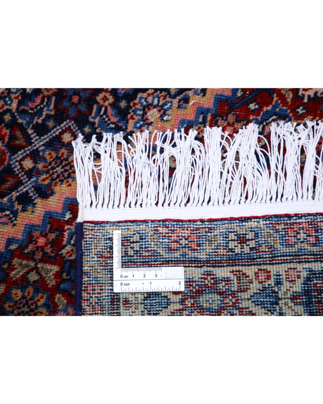 Tabriz 9' 0" X 12' 4" Hand Knotted Wool Rug 9' 0" X 12' 4" (274 X 376) / Blue / Wool