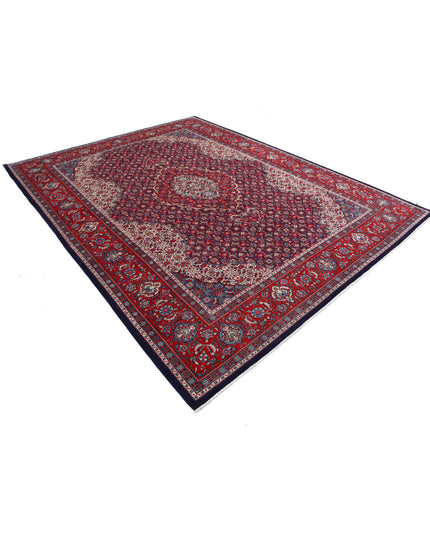 Tabriz 8' 0" X 10' 4" Hand Knotted Wool Rug 8' 0" X 10' 4" (244 X 315) / Blue / Wool