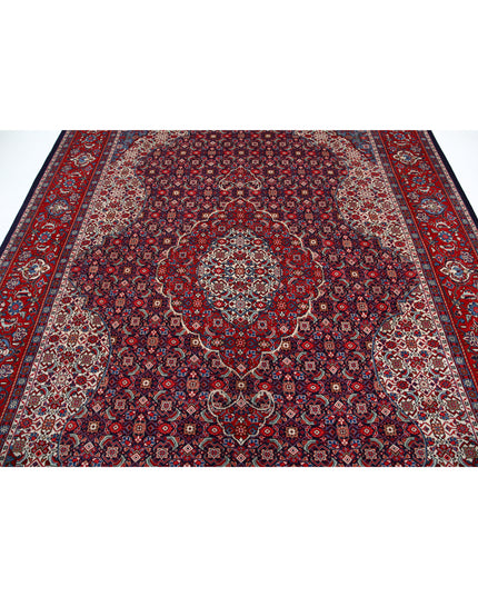 Tabriz 8' 0" X 10' 4" Hand Knotted Wool Rug 8' 0" X 10' 4" (244 X 315) / Blue / Wool