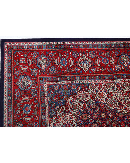 Tabriz 8' 0" X 10' 4" Hand Knotted Wool Rug 8' 0" X 10' 4" (244 X 315) / Blue / Wool