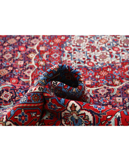 Tabriz 8' 0" X 10' 4" Hand Knotted Wool Rug 8' 0" X 10' 4" (244 X 315) / Blue / Wool