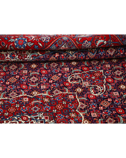 Tabriz 8' 0" X 10' 4" Hand Knotted Wool Rug 8' 0" X 10' 4" (244 X 315) / Blue / Wool