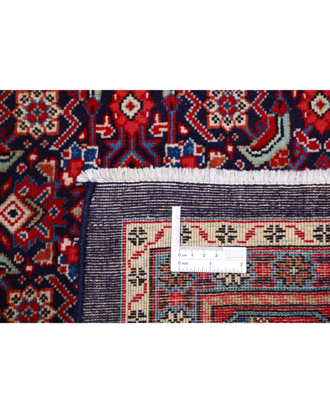 Tabriz 8' 0" X 10' 4" Hand Knotted Wool Rug 8' 0" X 10' 4" (244 X 315) / Blue / Wool