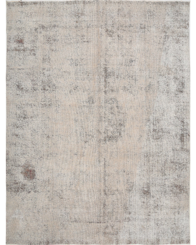 Tabriz 9' 1" X 12' 5" Hand Knotted Wool Rug 9' 1" X 12' 5" (277 X 379) / Tan / Wool