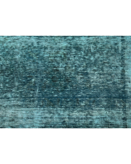 Tabriz 4' 0" X 9' 6" Hand Knotted Wool Rug 4' 0" X 9' 6" (122 X 290) / Teal / Wool