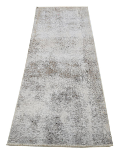 Tabriz 2' 4" X 6' 10" Hand Knotted Wool Rug 2' 4" X 6' 10" (71 X 208) / Grey / Wool