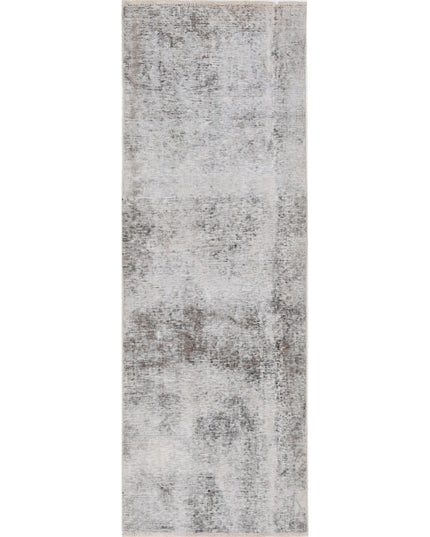 Tabriz 2' 4" X 6' 10" Hand Knotted Wool Rug 2' 4" X 6' 10" (71 X 208) / Grey / Wool