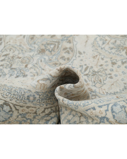 Tabriz 8' 2" X 11' 8" Hand Knotted Wool Rug 8' 2" X 11' 8" (249 X 356) / Ivory / Wool