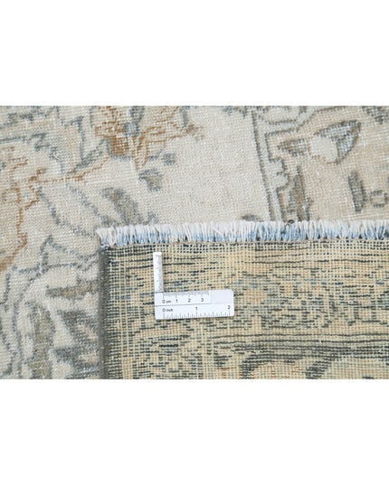 Tabriz 8' 2" X 11' 8" Hand Knotted Wool Rug 8' 2" X 11' 8" (249 X 356) / Ivory / Wool