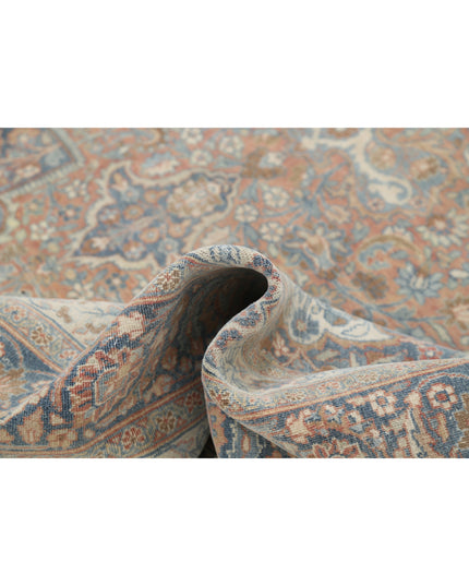 Tabriz 7' 10" X 11' 8" Hand Knotted Wool Rug 7' 10" X 11' 8" (239 X 356) / Rust / Wool