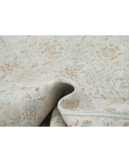 Tabriz 8' 9" X 12' 1" Hand Knotted Wool Rug 8' 9" X 12' 1" (267 X 368) / Ivory / Wool