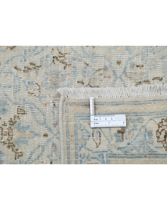 Tabriz 8' 9" X 12' 1" Hand Knotted Wool Rug 8' 9" X 12' 1" (267 X 368) / Ivory / Wool