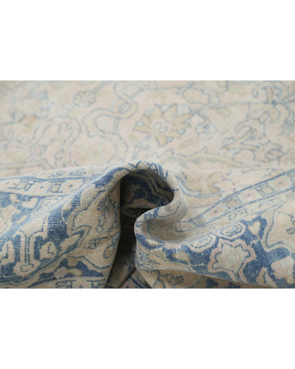 Tabriz 10' 9" X 14' 4" Hand Knotted Wool Rug 10' 9" X 14' 4" (328 X 437) / Beige / Wool