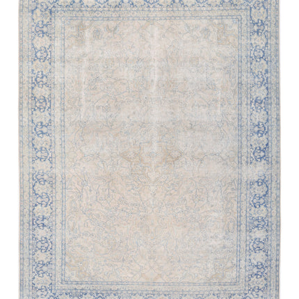 Tabriz 10' 9" X 14' 4" Hand Knotted Wool Rug 10' 9" X 14' 4" (328 X 437) / Beige / Wool