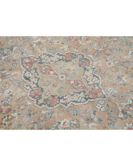 Tabriz 8' 8" X 11' 10" Hand Knotted Wool Rug 8' 8" X 11' 10" (264 X 361) / Taupe / Wool