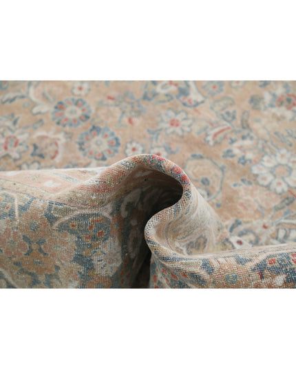 Tabriz 8' 8" X 11' 10" Hand Knotted Wool Rug 8' 8" X 11' 10" (264 X 361) / Taupe / Wool