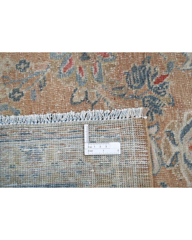 Tabriz 8' 8" X 11' 10" Hand Knotted Wool Rug 8' 8" X 11' 10" (264 X 361) / Taupe / Wool
