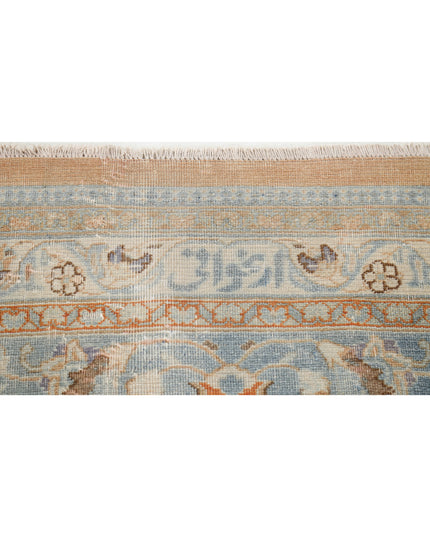 Tabriz 11' 2" X 14' 1" Hand Knotted Wool Rug 11' 2" X 14' 1" (340 X 429) / Taupe / Wool