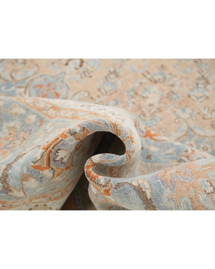 Tabriz 11' 2" X 14' 1" Hand Knotted Wool Rug 11' 2" X 14' 1" (340 X 429) / Taupe / Wool