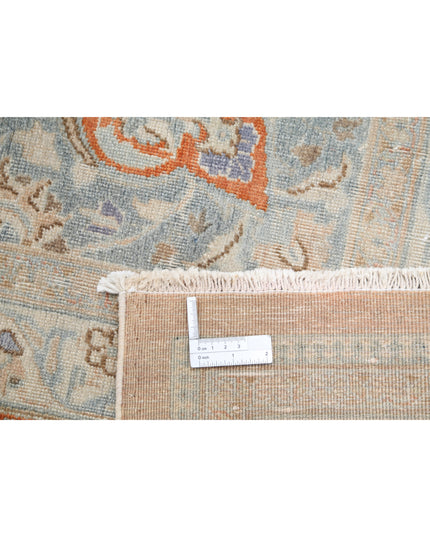 Tabriz 11' 2" X 14' 1" Hand Knotted Wool Rug 11' 2" X 14' 1" (340 X 429) / Taupe / Wool