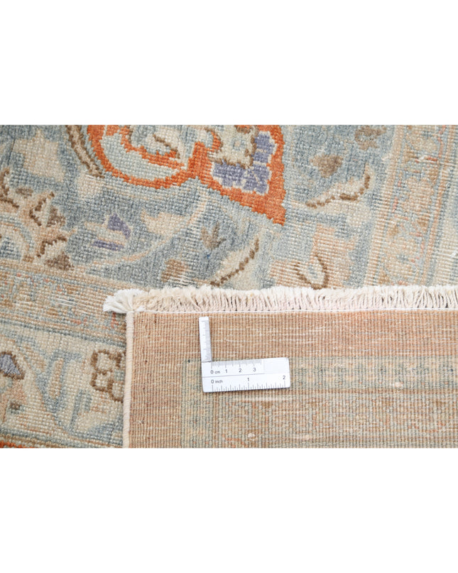 Tabriz 11' 2" X 14' 1" Hand Knotted Wool Rug 11' 2" X 14' 1" (340 X 429) / Taupe / Wool