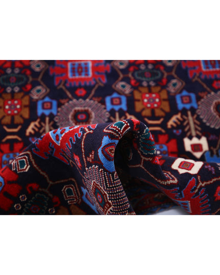 Varamin 3' 3" X 12' 8" Hand Knotted Wool Rug 3' 3" X 12' 8" (99 X 386) / Blue / Wool