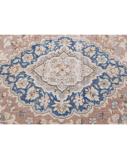 Vintage 9' 11" X 13' 3" Hand Knotted Wool Rug 9' 11" X 13' 3" (302 X 404) / Taupe / Wool