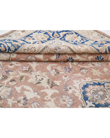 Vintage 9' 11" X 13' 3" Hand Knotted Wool Rug 9' 11" X 13' 3" (302 X 404) / Taupe / Wool