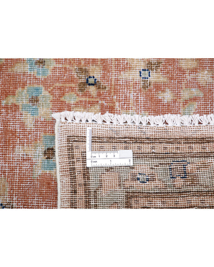 Vintage 9' 8" X 12' 11" Hand Knotted Wool Rug 9' 8" X 12' 11" (295 X 394) / Taupe / Wool