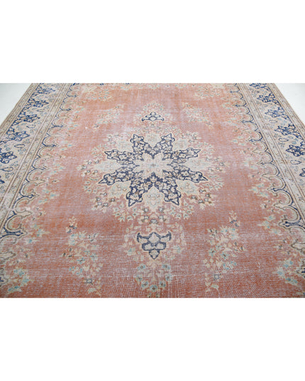 Vintage 9' 8" X 12' 11" Hand Knotted Wool Rug 9' 8" X 12' 11" (295 X 394) / Taupe / Wool