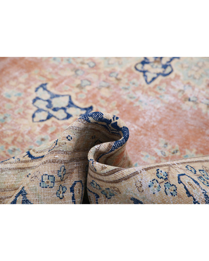 Vintage 9' 8" X 12' 11" Hand Knotted Wool Rug 9' 8" X 12' 11" (295 X 394) / Taupe / Wool