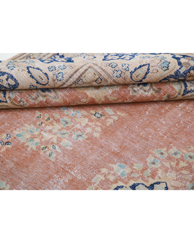 Vintage 9' 8" X 12' 11" Hand Knotted Wool Rug 9' 8" X 12' 11" (295 X 394) / Taupe / Wool