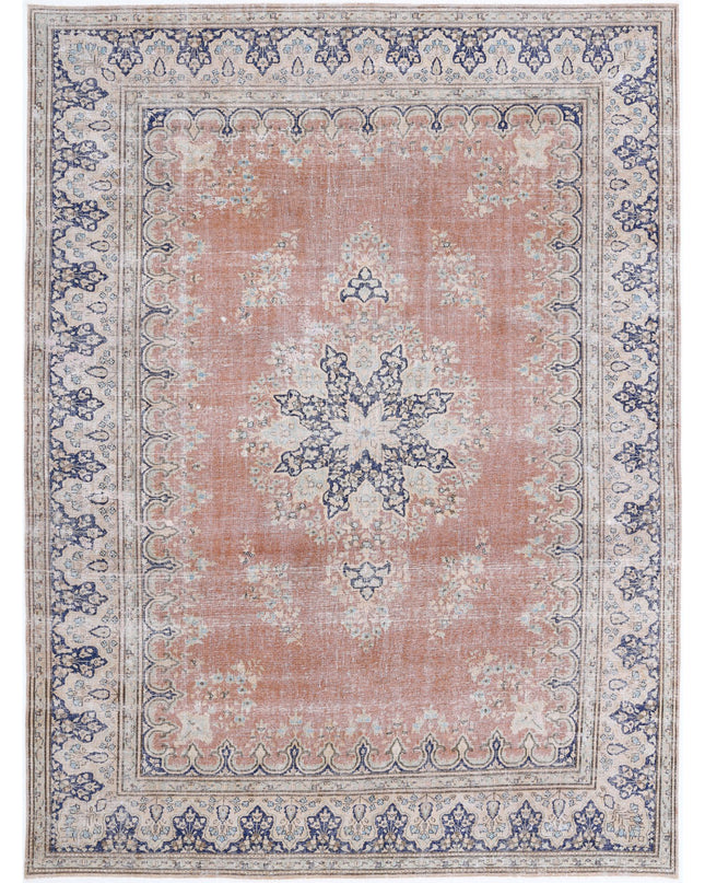 Vintage 9' 8" X 12' 11" Hand Knotted Wool Rug 9' 8" X 12' 11" (295 X 394) / Taupe / Wool