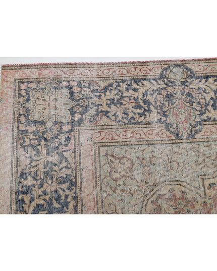 Vintage 9' 6" X 12' 9" Hand Knotted Wool Rug 9' 6" X 12' 9" (290 X 389) / Rust / Wool