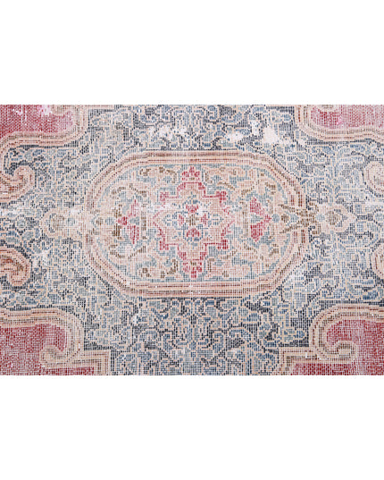 Vintage 9' 11" X 12' 7" Hand Knotted Wool Rug 9' 11" X 12' 7" (302 X 383) / Red / Wool