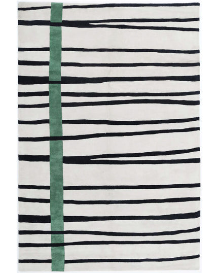 Vista 6' 3" X 9' 7" Hand Tuffted Wool Rug 6' 3" X 9' 7" (191 X 292) / Ivory / Wool