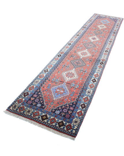 Yalameh 2' 8" X 12' 1" Hand Knotted Wool Rug 2' 8" X 12' 1" (81 X 368) / Rust / Wool