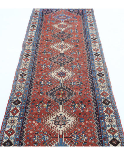 Yalameh 2' 8" X 12' 1" Hand Knotted Wool Rug 2' 8" X 12' 1" (81 X 368) / Rust / Wool
