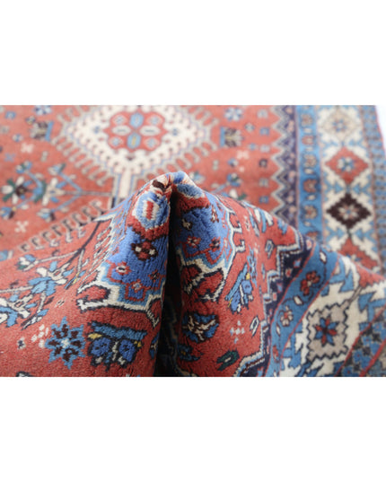 Yalameh 2' 8" X 12' 1" Hand Knotted Wool Rug 2' 8" X 12' 1" (81 X 368) / Rust / Wool