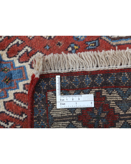 Yalameh 2' 8" X 12' 1" Hand Knotted Wool Rug 2' 8" X 12' 1" (81 X 368) / Rust / Wool