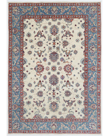 Ziegler 4' 11" X 7' 0" Hand Knotted Wool Rug 4' 11" X 7' 0" (150 X 213) / Beige / Wool