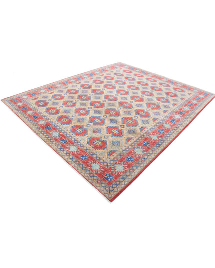 Ziegler 8' 1" X 9' 11" Hand Knotted Wool Rug 8' 1" X 9' 11" (246 X 302) / Gold / Wool