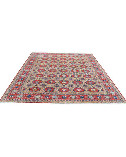 Ziegler 8' 1" X 9' 11" Hand Knotted Wool Rug 8' 1" X 9' 11" (246 X 302) / Gold / Wool