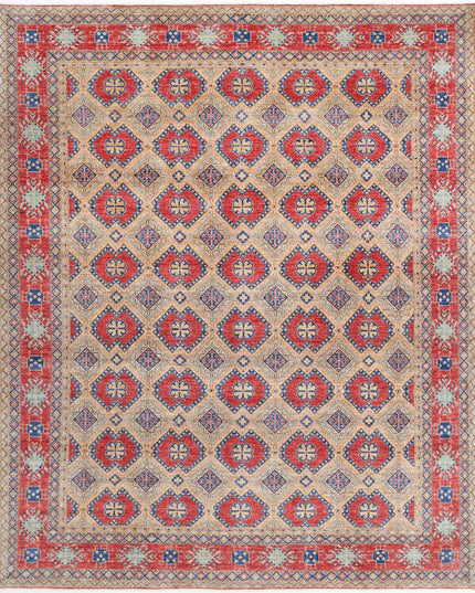 Ziegler 8' 1" X 9' 11" Hand Knotted Wool Rug 8' 1" X 9' 11" (246 X 302) / Gold / Wool